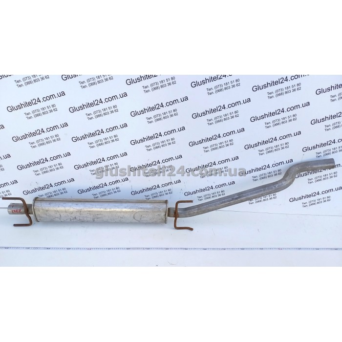 Резонатор Опель Астра Н (Opel Astra H) 1.9 TDi 04 - (17.62) Polmostrow алюмінізований