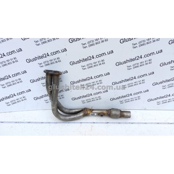 Труба приймальна Опель Сінтра (Opel Sintra) 2.2i -16V 3.0i -24V 96-99 (17.621) Polmostrow алюмінізована