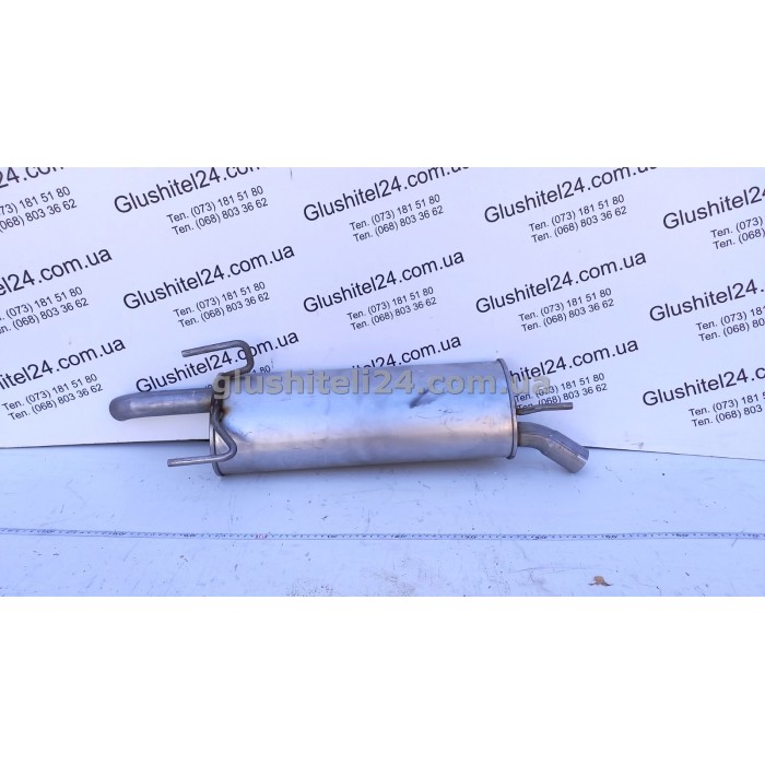 Глушник задній Опель Астра (Opel Astra) 1.6i 16V kombi 96- (17.79) Polmostrow алюмінізований