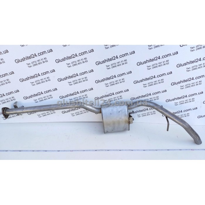 Резонатор Опель Вектра А (Opel Vectra A)/Опель Калибра (Opel Calibra) 2.0 седан 1988-1997 (17.98) Polmostrow алюминизированный