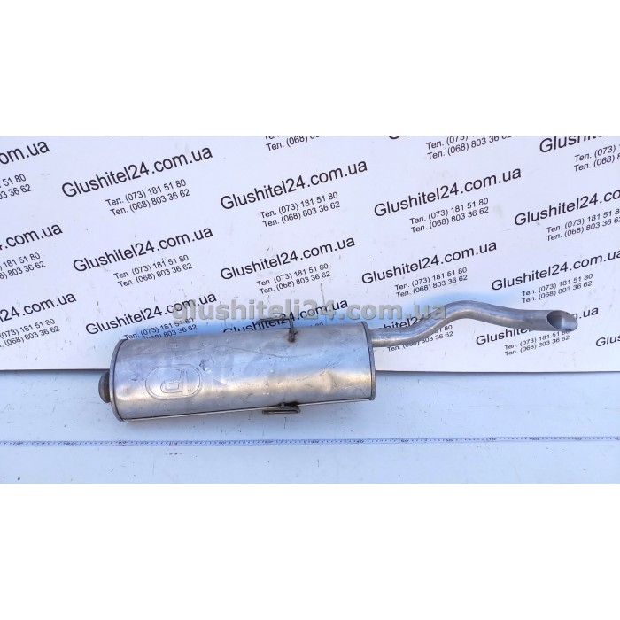 Глушник Пежо 309 (Peugeot 309) 1.1-1.9D 85-94 (19.03) Polmostrow алюмінізований