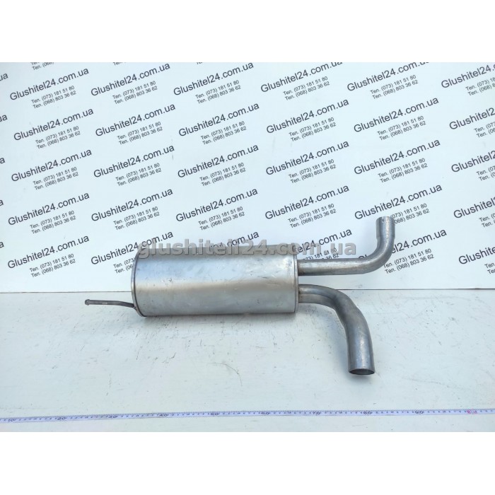 Глушник Сітроен Джампі/C 8 (Citroen Jumpy/С 8) 2.0HDI/ Пежо Експерт (Peugeot Expert) 2.0HDI/ Фіат Скудо/Улісс (Fiat Scudo/Ulysse) 2.0JTD (19.106) Polmostrow алюмінізований