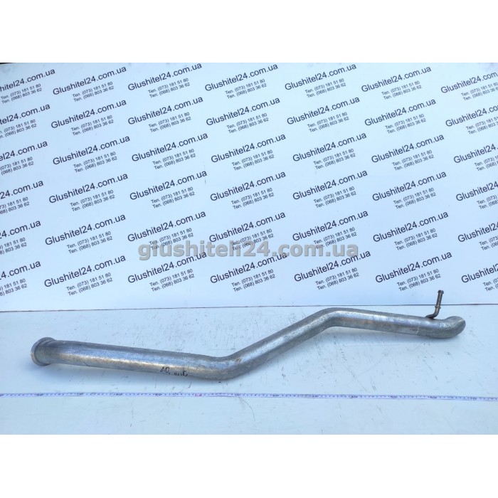 Труба конечная Ситроен Джампи 2 (Citroen Jumpy 2)2.0HDi /Фиат Скудо 2 (Fiat Scudo 2) 2.0JTD/ Пежо Эксперт 2 (Peugeot Expert 2) 2.0HDi 2007- (19.110) - Polmostrow алюминизированная