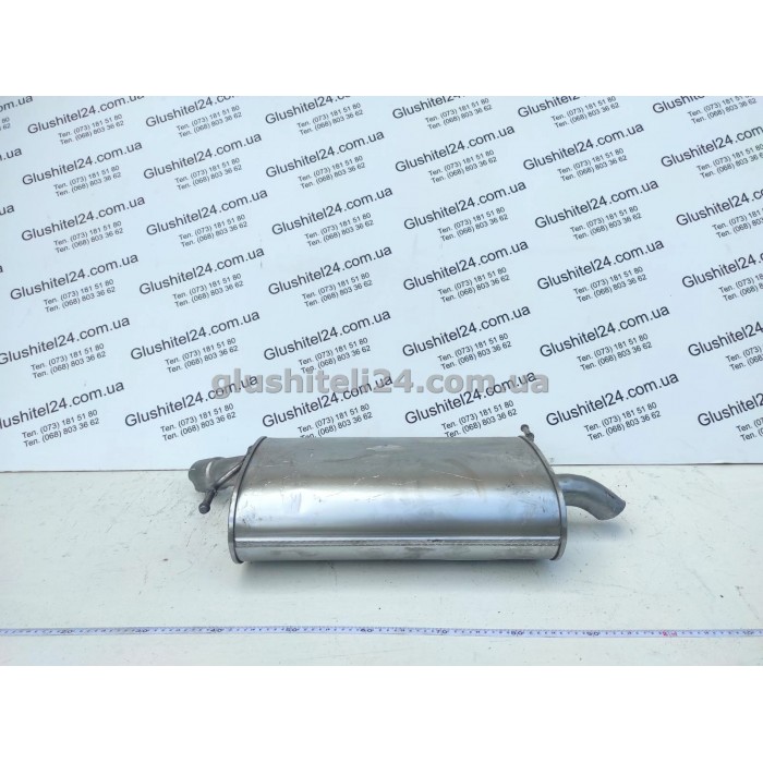 Глушник Пежо 605 (Peugeot 605) 2.1 дизель седан 1990-2000 (19.155) Polmostrow алюмінізований