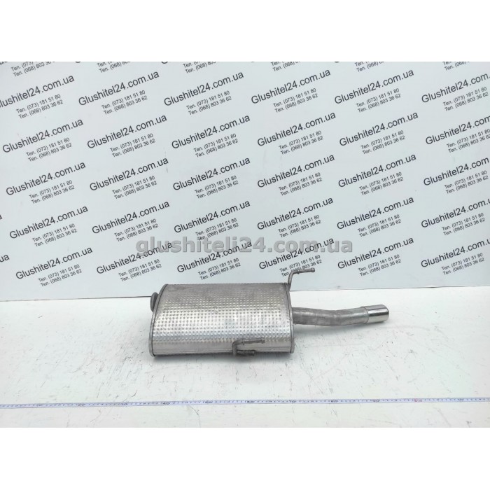 Глушитель Пежо 406 (Peugeot 406) 1.6i/1.8i kombi kat 1997-2001 (19.190) Polmostrow алюминизированный