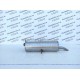 Глушник Пежо 307/ситроен С4 (Peugeot 307/citroen C4) 1.4/1.6i-16V хетчбек 2001-2008 (19.204) Polmostrow алюмінізований