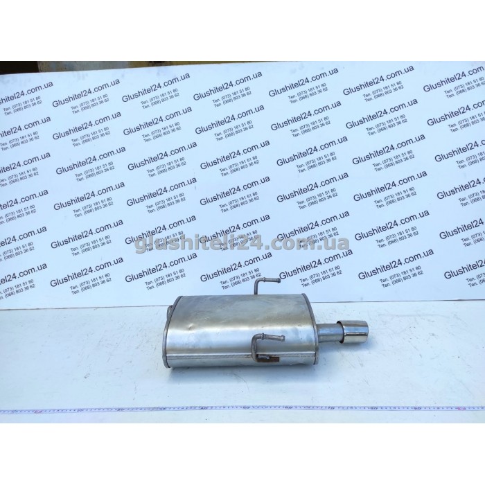 Глушитель Пежо 406 (Peugeot 406) 2.0 16V 97 - 04 (19.212) Polmostrow алюминизированный