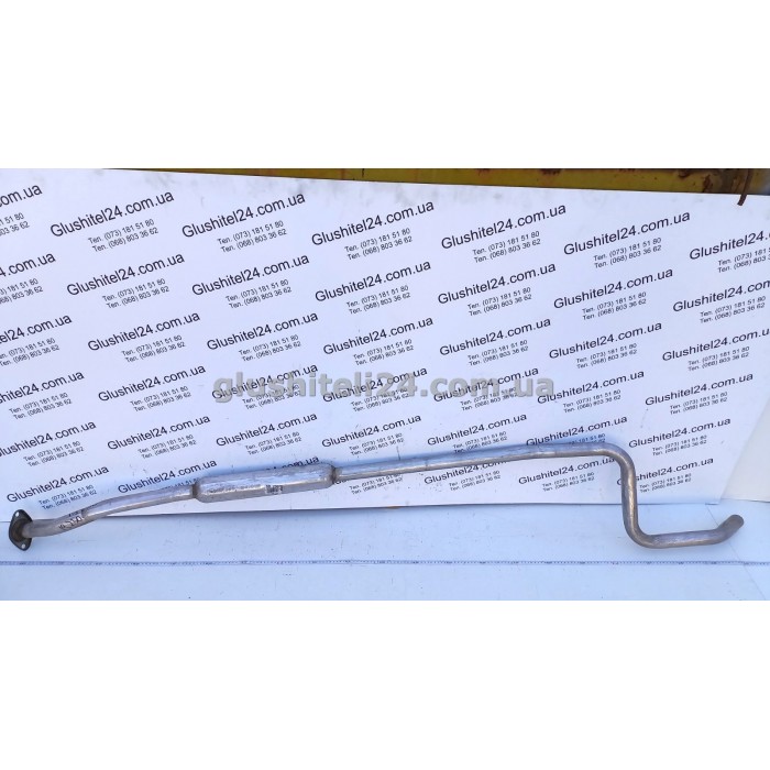 Резонатор Пежо 207 (Peugeot 207) 1.4i -16V Hatchback 06-08 (19.230) Polmostrow алюмінізований