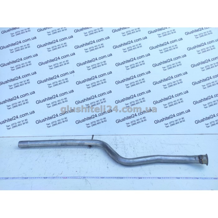 Труба средняя Пежо 106 (Peugeot 106) 1.0i/1.1i kat 91-96 (19.260) Polmostrow алюминизированная