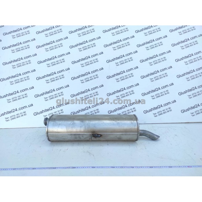 Глушитель Пежо 307 (Peugeot 307) 1.4 16V универсал 2003-2008 (19.28) Polmostrow алюминизированный