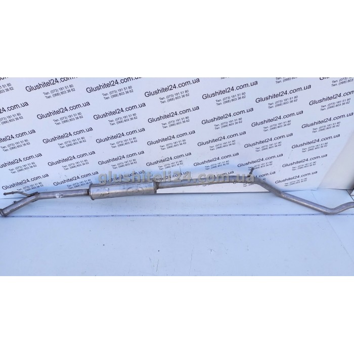 Резонатор Пежо 307 (Peugeot 307) 1.4 16V універсал 2003-2008 (19.29) Polmostrow алюмінізований