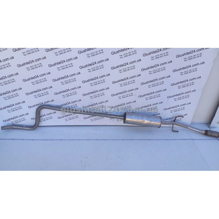 Труба глушителя средняя Ситроен С-Елисей/Пежо 301 (Citroen C-Elysee/Peugeot 301) 1.2 12V 12-14 (19.34) Polmostrow алюминизированная