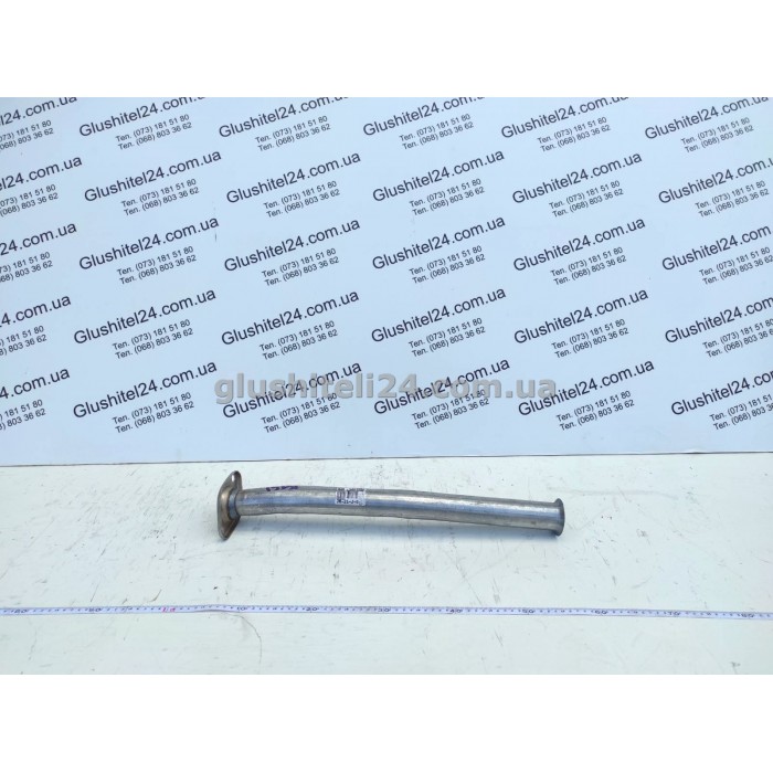 Труба средняя Пежо 206 (Peugeot 206) 1.1/1.4/1.6 бензин 2000-2009 (19.391) Polmostrow алюминизированная