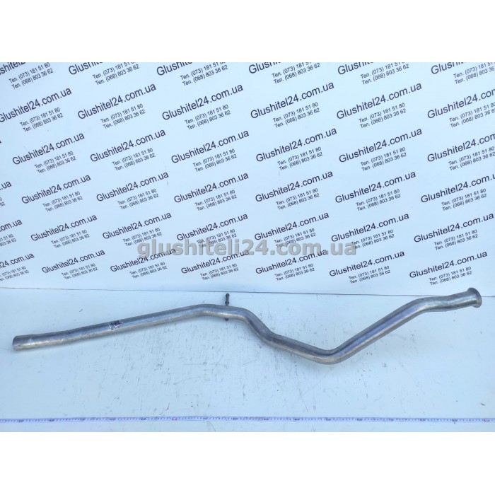 Труба средняя глушителя Ситроен С4 (Citroen C4)2.0HDI 2007-2008/ Пежо 307 (Peugeot 307) 2.0HDi хєтчбек 2001-2005  (19.401) Polmostrow алюминизированная