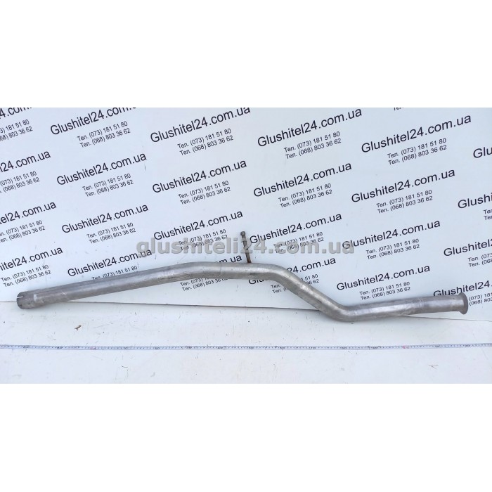 Труба средняя Пежо 206 (Peugeot 206) 2.0 HDi 1999-2006 (19.510) Polmostrow алюминизированная