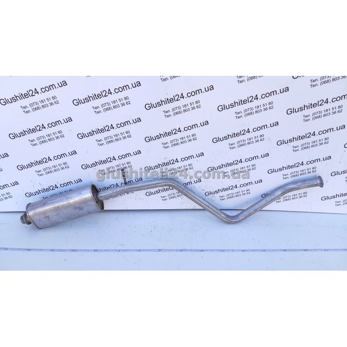 Резонатор Пежо 306 (Peugeot 306) 1.4/1.6/1.8 бензин/1.8/1.9 дизель 1994-2002 (19.60) Polmostrow алюмінізований