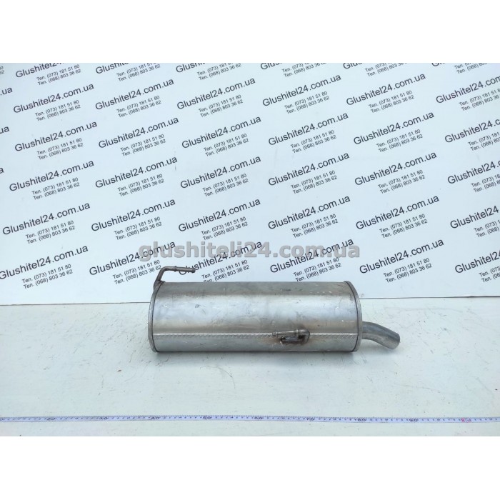 Глушник Пежо 405 (Peugeot 405) 2.0/1.9TD 1992-1997 (19.99) Polmostrow алюмінізований