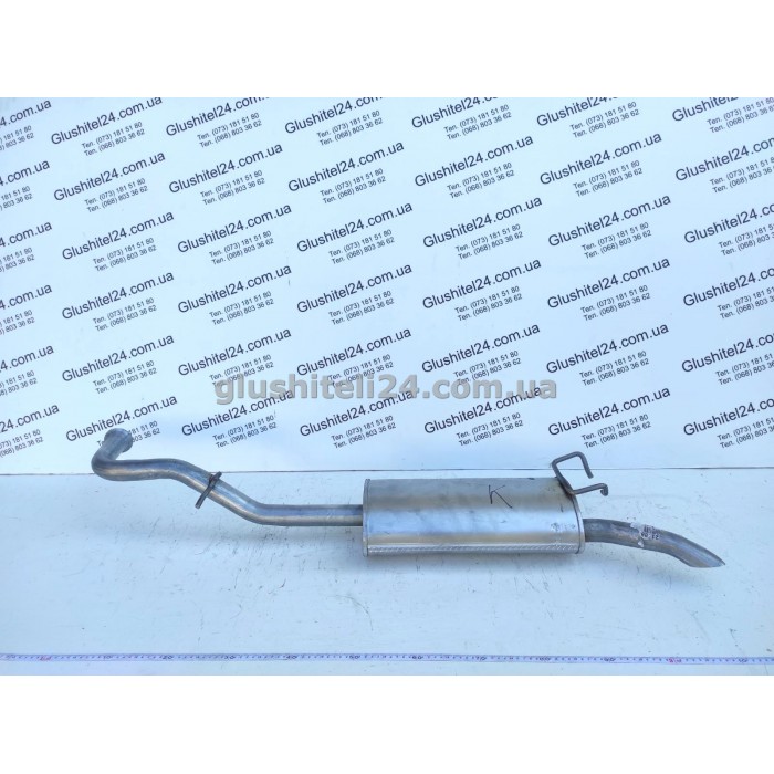 Глушитель Рено Р19 (Renault R19) 1.4/1.7/1.9D седан 1988-1996 (21.08) Polmostrow алюминизированный