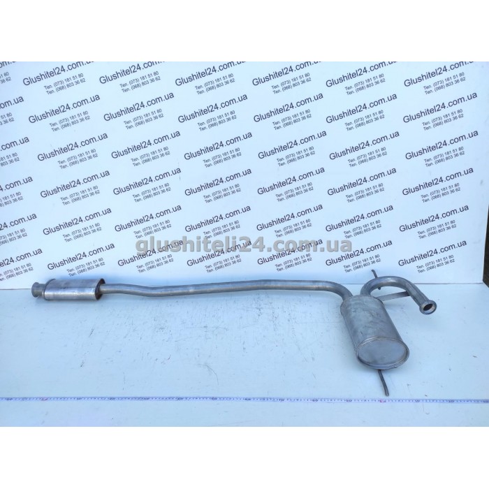 Резонатор Renault Рено Р19 (Renault R19) 1.4 седан/лифтбек 1988-1996 (21.141) Polmostrow алюминизированный