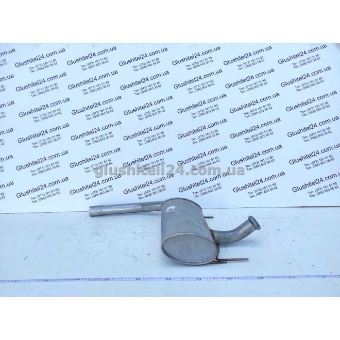 Резонатор Рено Лагуна 1 (Renault Laguna 1) 1.8i/2.0 бензин/1.9/2.2 дизель 1994-2001 (21.19) Polmostrow алюминизированный