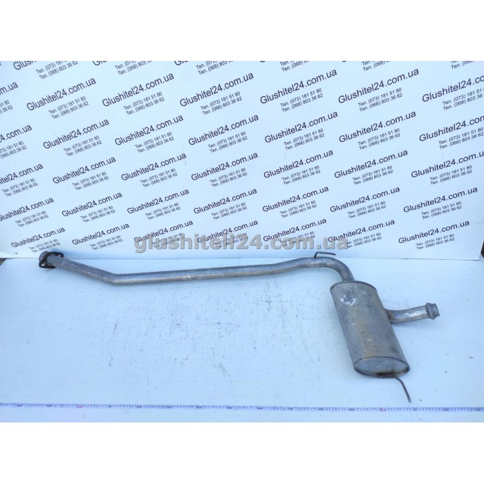 Резонатор Рено Р21 (Renault R21) 2.1 Disel 05/89-94 HB (21.195) Polmostrow алюмінізований