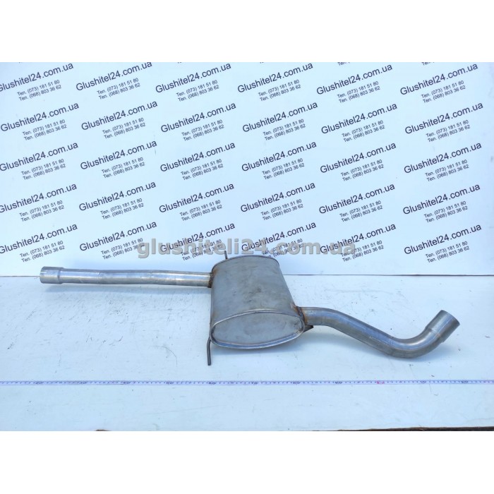 Резонатор Рено Шафран (Renault Safrane) 2.0/2.2/3.0 бензин 1992-1996 (21.211) Polmostrow алюмінізований