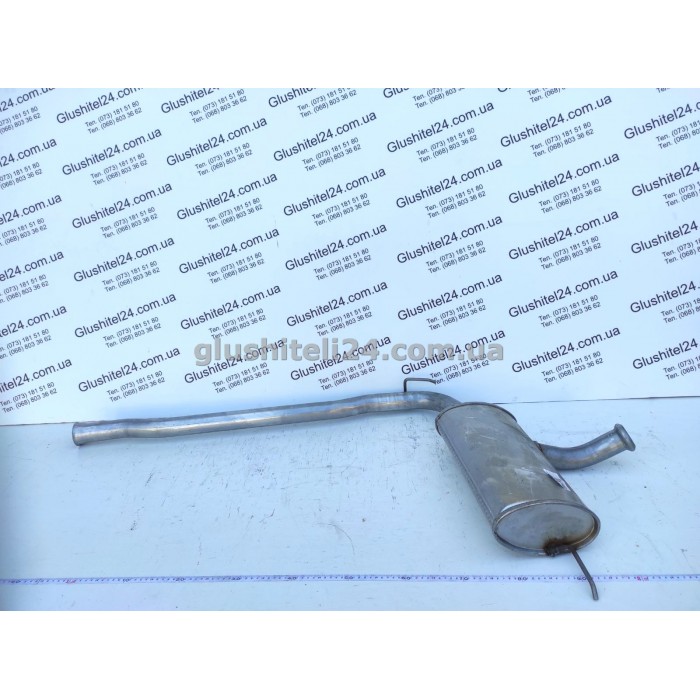 Резонатор Рено Р21 (Renault R21) 1.7 kat седан 1989-1994 (21.22) Polmostrow алюмінізований