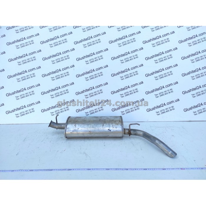 Глушитель Рено Экспресс (Renault Express) 1.2i; 1.4i; 1.6D; 1.9D 92-01 (21.231) Polmostrow алюминизированный