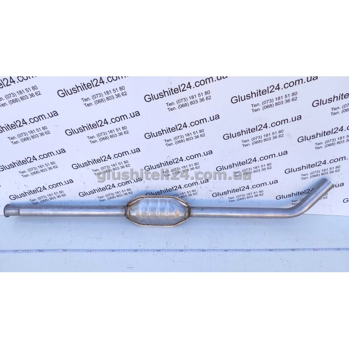 Резонатор Рено Меган 1 (Renault Megane I) 1.4i 8V 1998-2002 (21.276) Polmostrow алюмінізований