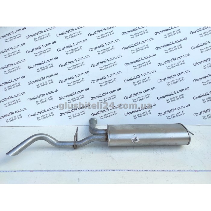 Глушник Рено Мастер 2 (Renault Master II) 2.5D 1997-2001 (21.283) Polmostrow алюмінізований