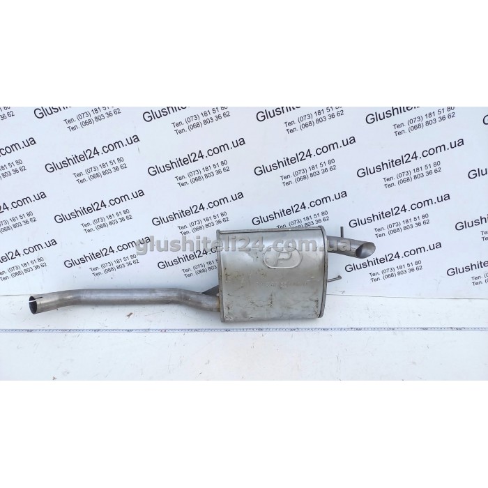 Глушитель Рено Шафран (Renault Safrane) 2.0i 16V/2.4i 20V 1996-2002 (21.285) Polmostrow алюминизированный