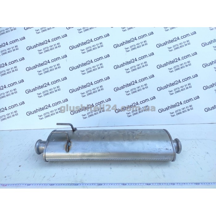 Резонатор Рено Мастер 2 (Renault Master II) 1.9DCi/2.2DCi/2.5DCi/3.0DCi 2000-/Опель Мовано (Opel Movano) 1.9DTi/2.2DTi/2.5DTi 2000- (21.292) Polmostrow алюминизированный