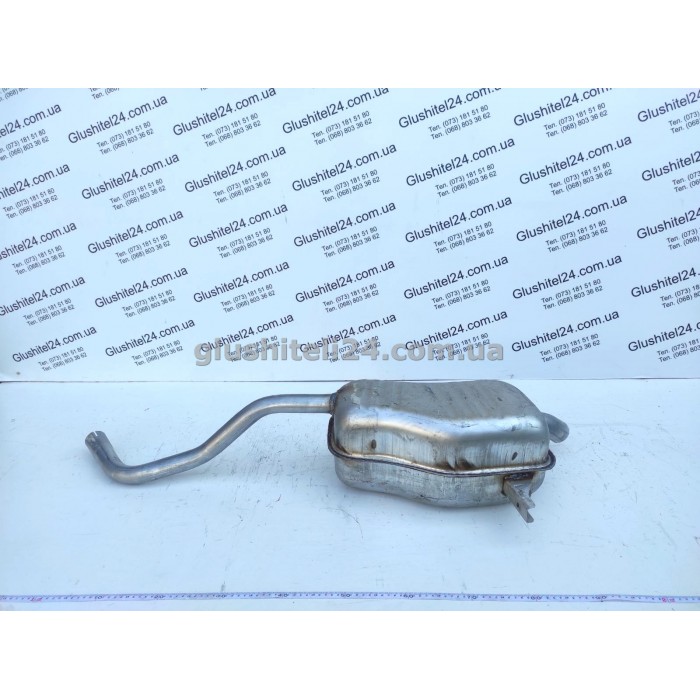 Глушник Рено Кліо 3/Модус (Renault Clio3/Modus) 1.2/1.4/1.6 2005-2013 (21.31) Polmostrow алюмінізований