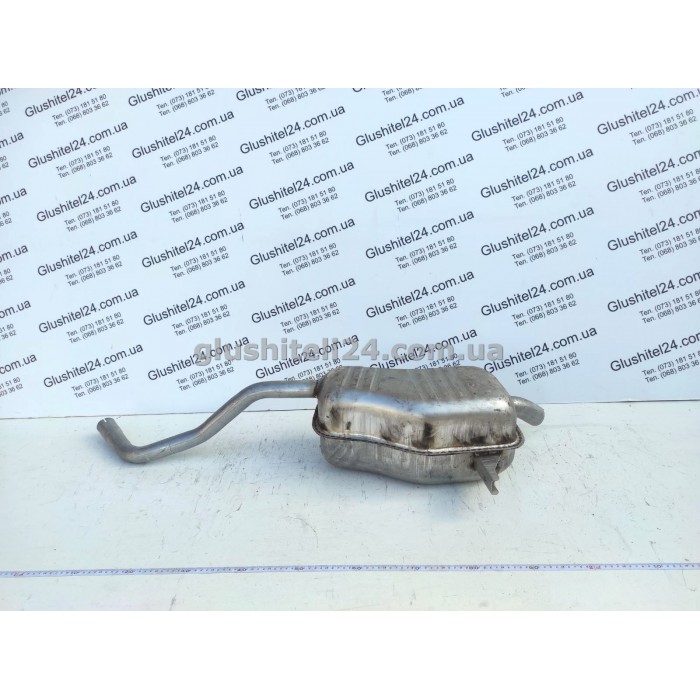 Глушитель Рено Клио 3 (Renault Clio III) 1.4/1.6 2004 - (21.33) Polmostrow алюминизированный