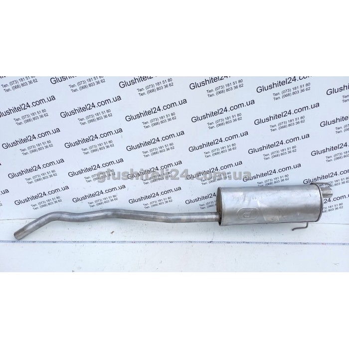 Резонатор Рено Эспейс 2 (Renault Espace 2) 2.0; 2.1TD; 2.2; 2.9 -6V 91-96 (21.48) Polmostrow алюминизированный