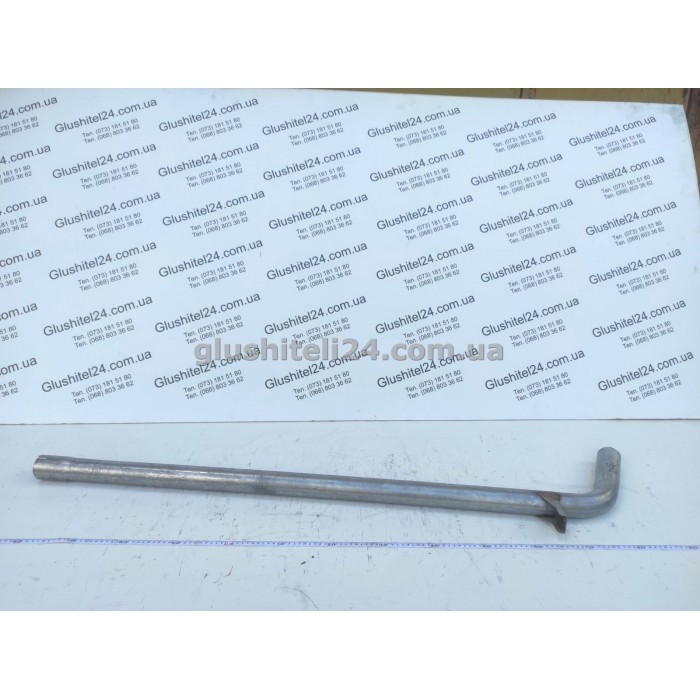 Труба проміжна Рено Сценик /Меган (Renault Scenic/Megane) 1.5DCI/1.9DCI/2.0DCI 2002 - (21.52) Polmostrow алюмінізована