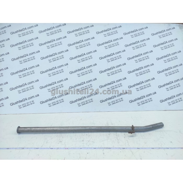 Труба Рено Кліо II (Renault Clio II) 1.2i 98 -05 (21.558) Polmostrow алюмінізована