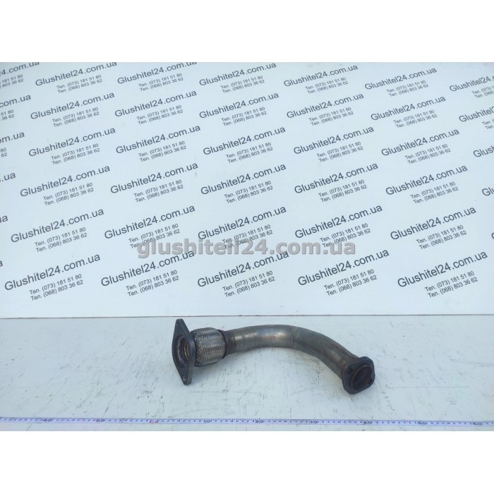 Труба приймальна Рено Меган 1/Сценік I (Renault Megane I/Scenic I) 2.0 95-99 (21.561) Polmostrow алюмінізована