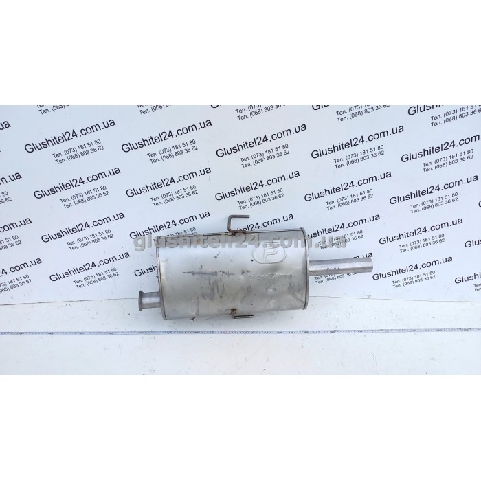 Резонатор Рено Еспейс 3 (Renault Espace III) 1.9 dTi/2.2 dT 1996-2002 (21.563) Polmostrow алюмінізований