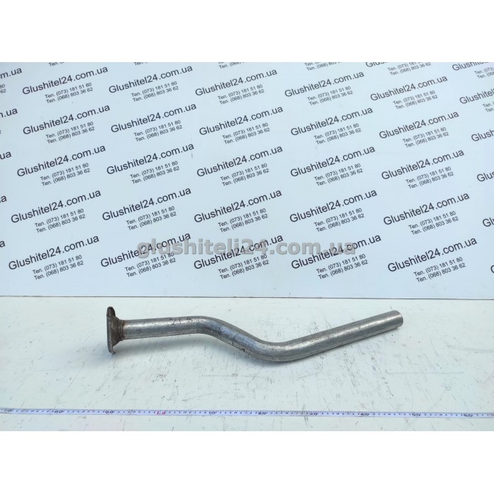 Приемная труба Рено Клио/Сценик/Меган (Renault Clio/Scenic/Megane) 1.5D 2005-2013 (21.57) Polmostrow алюминизированная