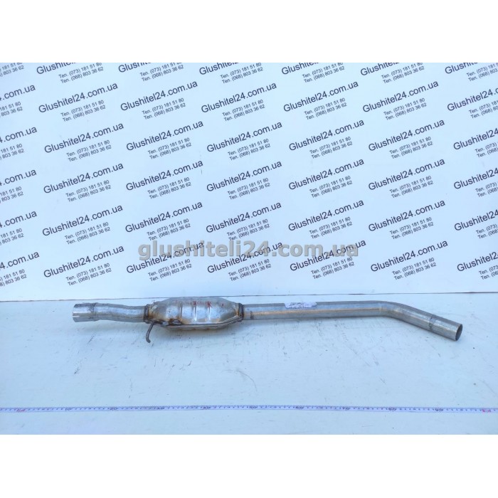 Резонатор Рено Меган 1 (Renault Megane 1)/Рено Сценик 1 (Renault Scenic I) 2.0e/1.9 DTI 1996-2002 (21.70) Polmostrow алюмінізований
