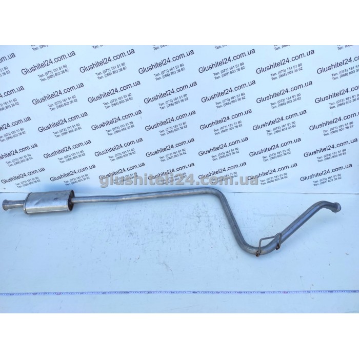 Резонатор Рено Р5 (Renault R5) 1.4; 1.6D 87-96 (21.88) Polmostrow алюмінізований