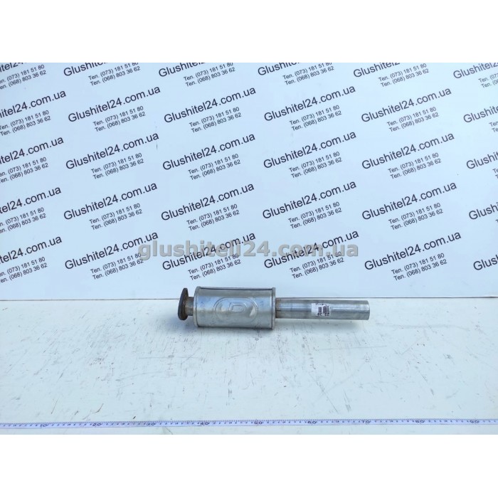 Резонатор Сеат Толедо 1 (Seat Toledo 1) 91-96 1.8i GL-GLX 91-92 (23.39) Polmostrow алюмінізований