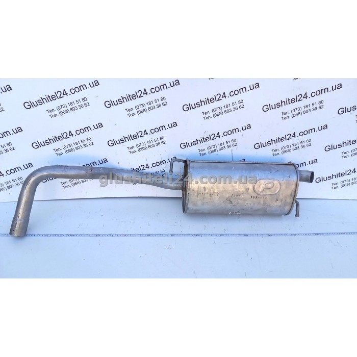 Глушитель Сеат Ибица (Seat Ibiza) 1.4/1.6/2.0i 16V; 1.9SDI/1.9TDI 1996-2002 (23.61) Polmostrow алюминизированный