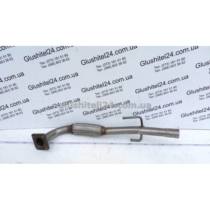 Труба приймальна Сеат Ароса (Seat Arosa)/Фольксваген Лупо (Volkswagen Lupo)/Фольксваген Поло (Volkswagen Polo) 1.0/1.4 1999-2005 (23.71) Polmostrow алюмінізована