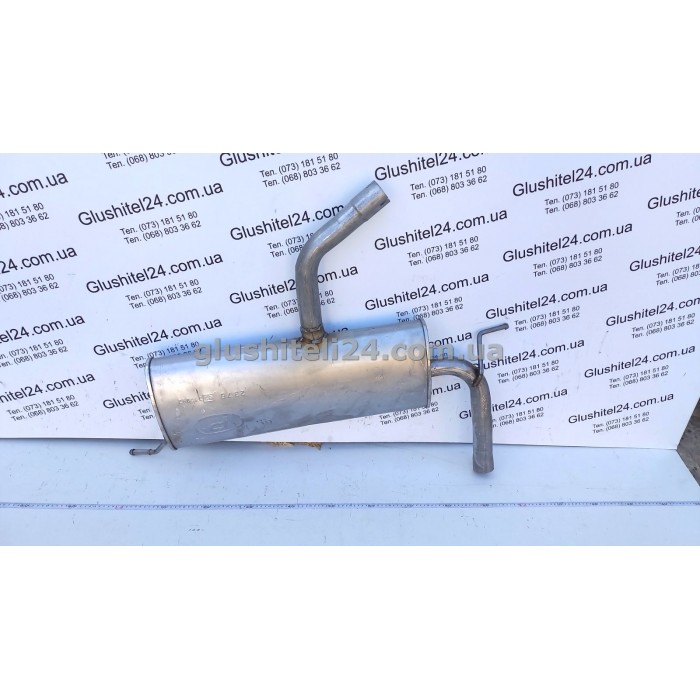 Глушитель Сеат Алтея (Seat Altea) 1.2 TSI/1.4/1.6i-16V 2004-/Сеат Леон 2 (Seat Leon 2) 1.2TSI/1.4/1.6i-16V 2005- (23.76) Polmostrow алюминизированный