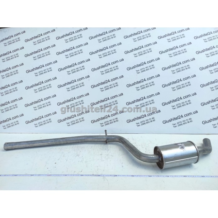 Резонатор Сеат Алтея (Seat Altea) 1.2 TSI/1.4/1.6i-16V 2004-/Сеат Леон 2 (Seat Leon 2) 1.2TSI/1.4/1.6i-16V 2005- (23.79) Polmostrow алюминизированный