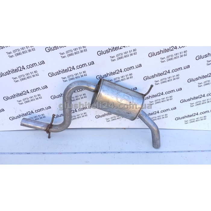 Резонатор Сеат Алтея/Леон 2 (Seat Altea/Leon 2) 1.4 Tsi 2007-2012 (23.87) Polmostrow алюминизированный