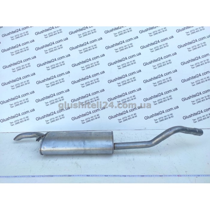 Глушник Шкода Феліція (Skoda Felicia)/Фольксваген Кадді 2 (Volkswagen Caddy II) 1.9 Дизель 1994-2001 (24.23) Polmostrow алюмінізований