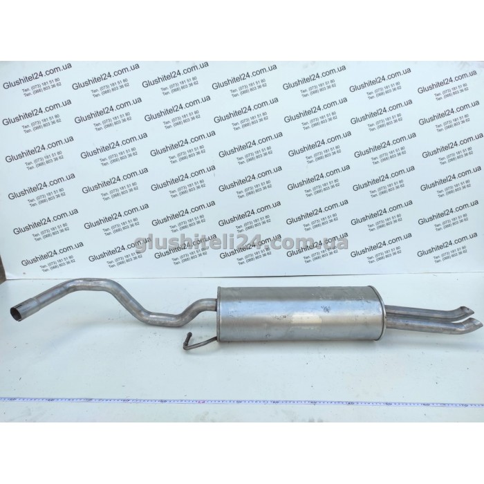 Глушитель Шкода Октавия (Skoda Octavia)/Сеат Толедо (Seat Toledo)/Фольксваген Гольф 4 (Volkswagen Golf IV)/Фольксваген Бора ( Volkswagen Bora) 1.4/1.6 бензин/1.9 Sdi 1998 - (24.27) Polmostrow алюминизированный